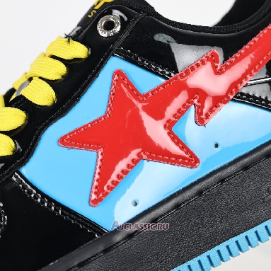 Buy A Bathing Ape x Marvel Comics BapeSta Low Black Blue Blue 001FWI731907 Quality Reps Replicas Shoes