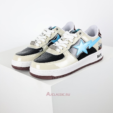 Buy A Bathing Ape x Marvel Comics BapeSta Low Rocket Raccoon Cream 1I73-191-906 Quality Reps Replicas Shoes
