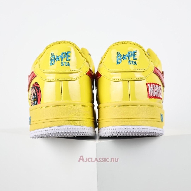 Buy A Bathing Ape x Marvel Comics BapeSta Low Thor Yellow 1I73-191-905 Quality Reps Replicas Shoes