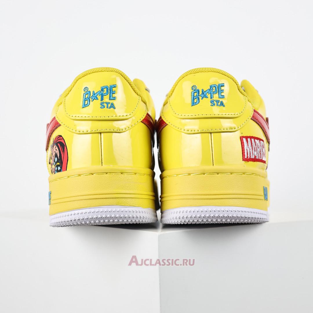 New A Bathing Ape x Marvel Comics BapeSta Low "Thor" 1I73-191-905 Shoes
