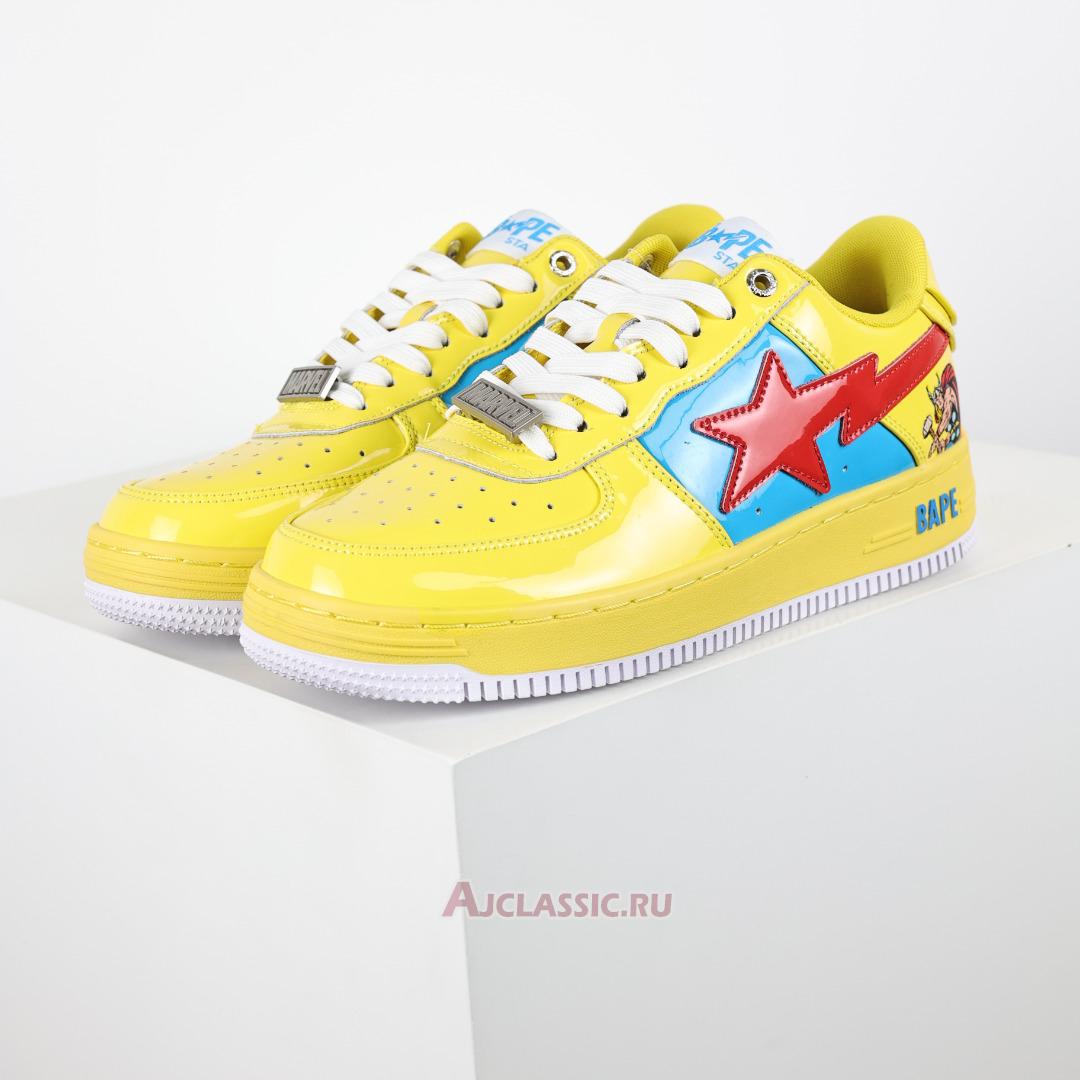 New A Bathing Ape x Marvel Comics BapeSta Low "Thor" 1I73-191-905 Shoes