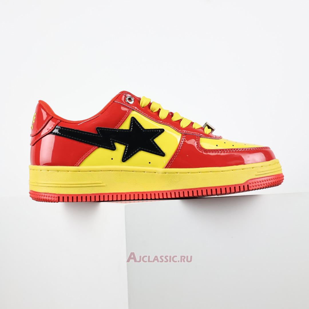 New A Bathing Ape x Marvel Comics BapeSta Low "Iron Man" 0ZXSHM191902J-RDR Shoes