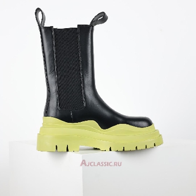 Buy Bottega Veneta Tire Boot Black Green Black 630284VBS501273 Quality Reps Replicas Shoes