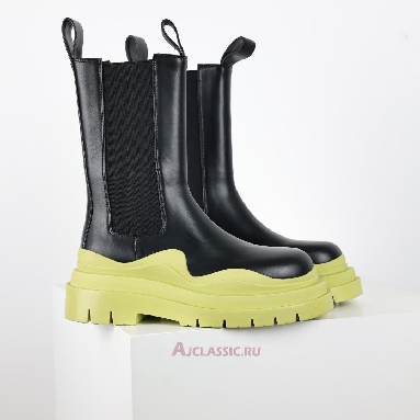 Buy Bottega Veneta Tire Boot Black Green Black 630284VBS501273 Quality Reps Replicas Shoes