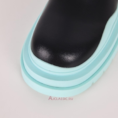 Buy Bottega Veneta Tire Boot Black Pale Blue Black 630284VBS501334 Quality Reps Replicas Shoes