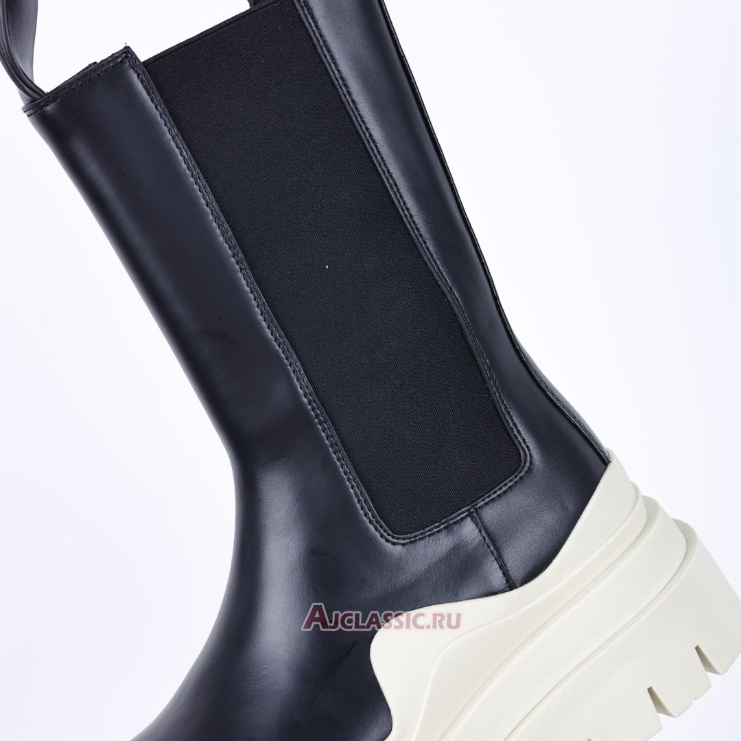 New Bottega Veneta Tire Boot "Black Sea Salt" 630297VBS501369 Shoes