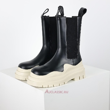 Buy Bottega Veneta Tire Boot Black Sea Salt Black 630297VBS501369 Quality Reps Replicas Shoes
