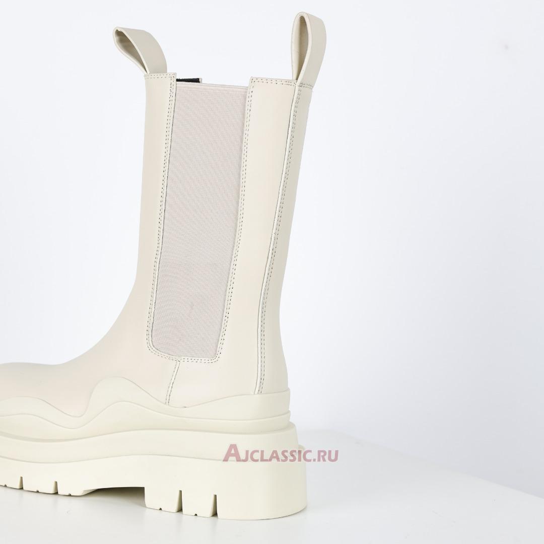 New Bottega Veneta Tire Boot "Sea Salt" 630297VBS509086 Shoes