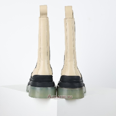 Buy Bottega Veneta Tire Chelsea Boots Transparent Soled - Milk White Beige 630297VBS508207 Quality Reps Replicas Shoes
