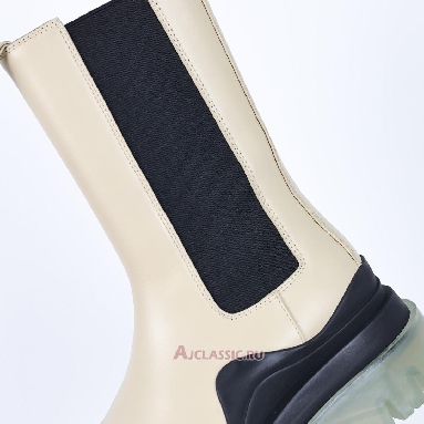 Buy Bottega Veneta Tire Chelsea Boots Transparent Soled - Milk White Beige 630297VBS508207 Quality Reps Replicas Shoes