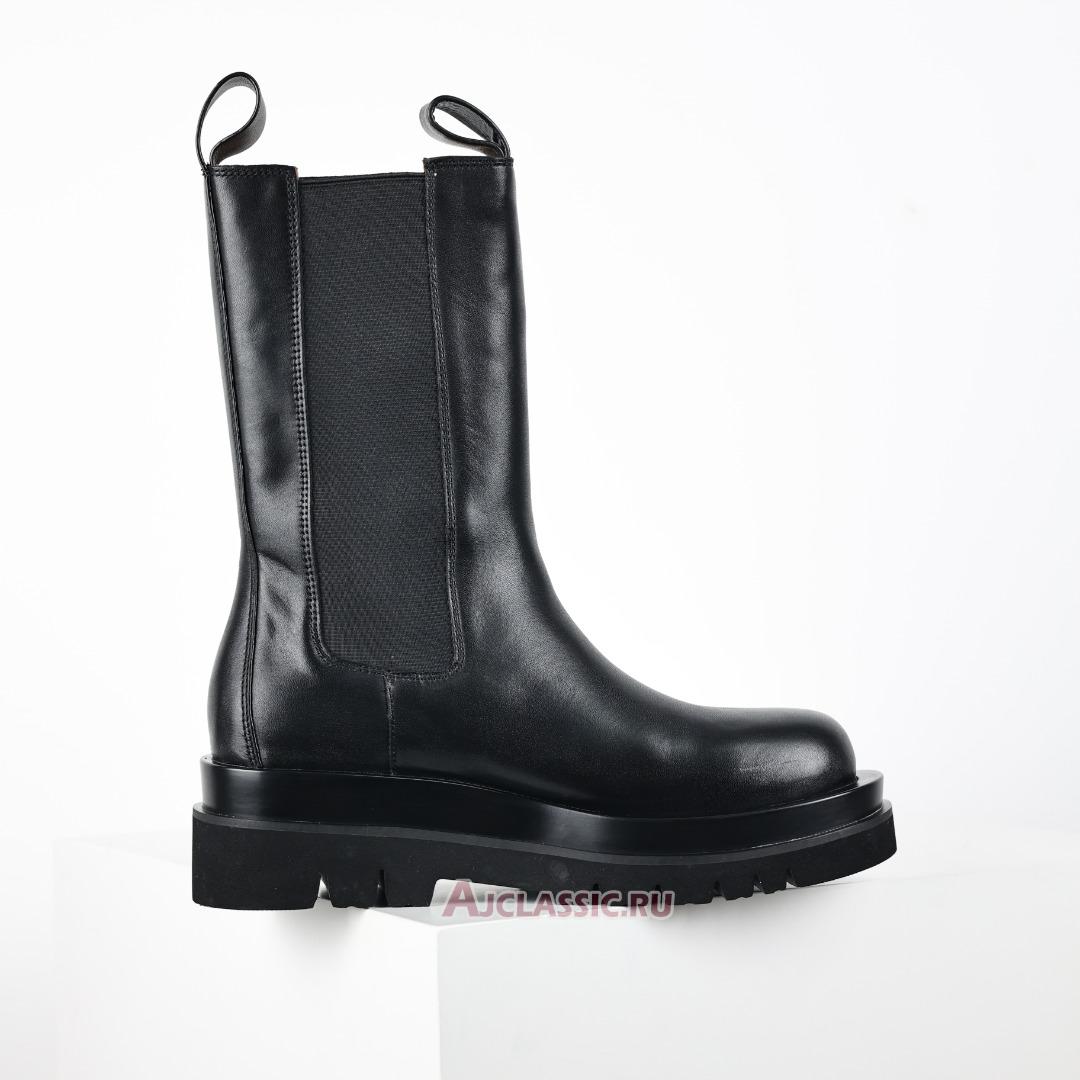 New Bottega Veneta Lug Boot "Black" 592045VIFH01000 Shoes