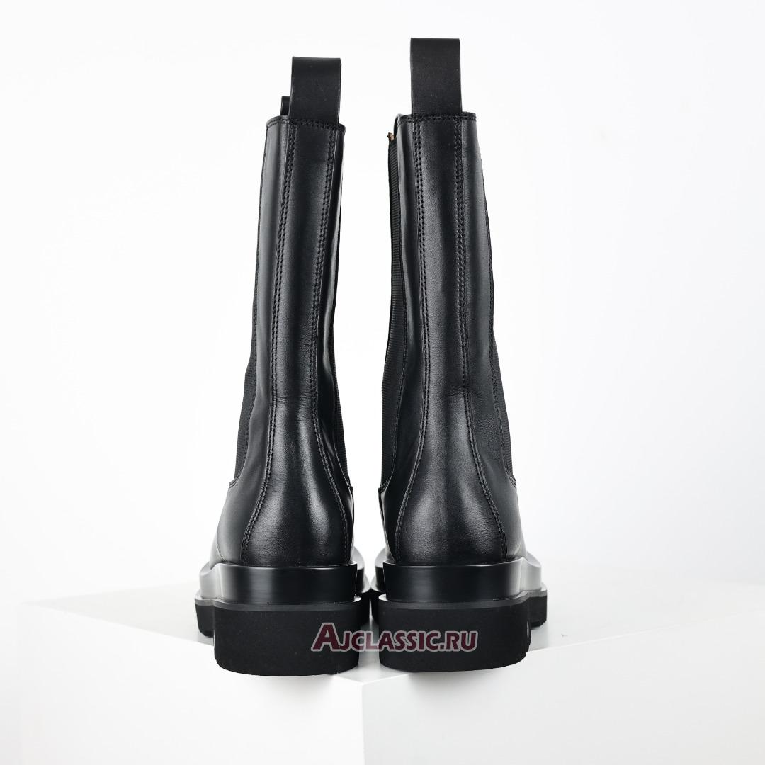 New Bottega Veneta Lug Boot "Black" 592045VIFH01000 Shoes