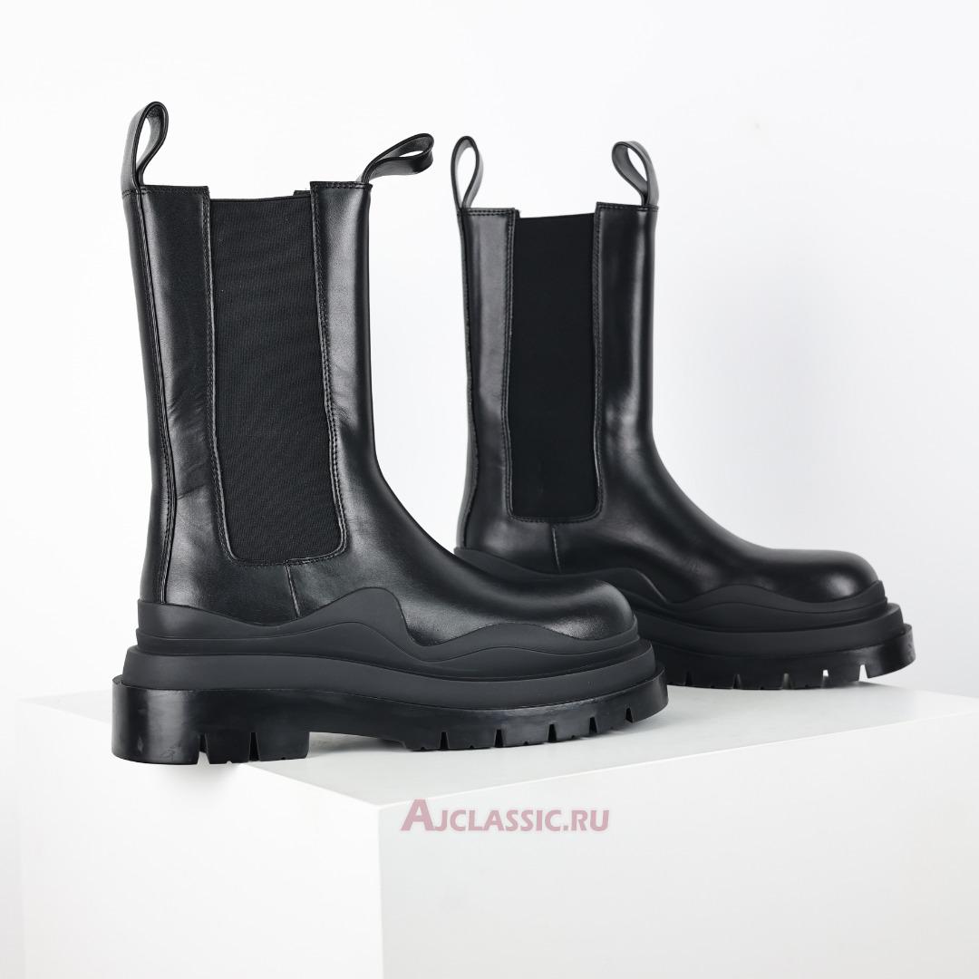 New Bottega Veneta Tire Boot "Triple Black" 630284VBS501029 Shoes