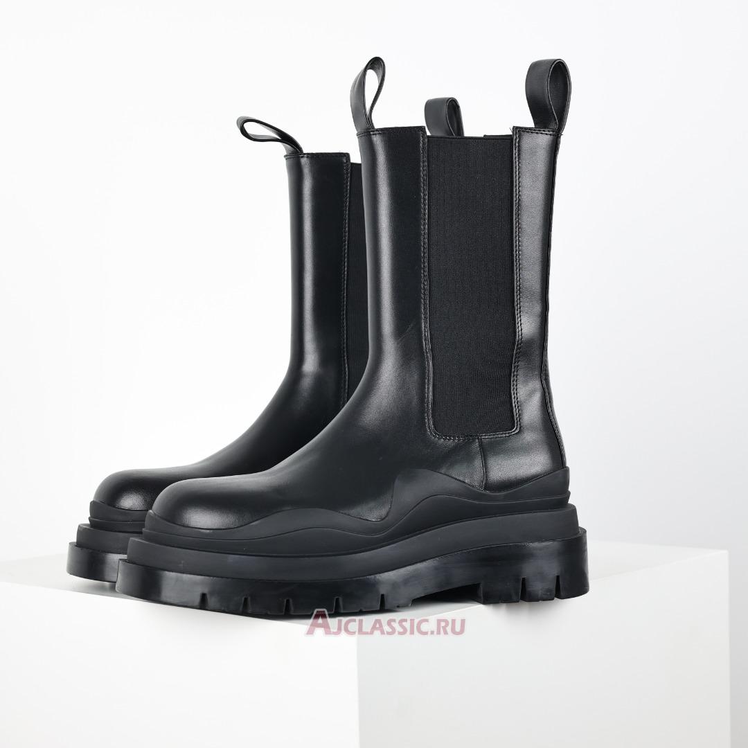 New Bottega Veneta Tire Boot "Triple Black" 630284VBS501029 Shoes