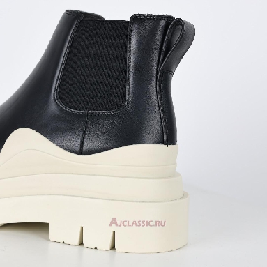 Buy Bottega Veneta Tire Chelsea Boot Beige Black Black 630281VBS501369 Quality Reps Replicas Shoes