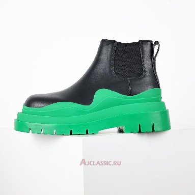 Buy Bottega Veneta Tire Cropped Boot Black Grass Black 630281VBS501477 Quality Reps Replicas Shoes