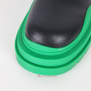 Buy Bottega Veneta Tire Cropped Boot Black Grass Black 630281VBS501477 Quality Reps Replicas Shoes