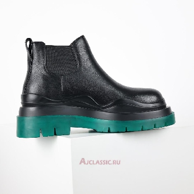 Buy Bottega Veneta Tire Cropped Boot Black Grass Black 630281VBS501025 Quality Reps Replicas Shoes