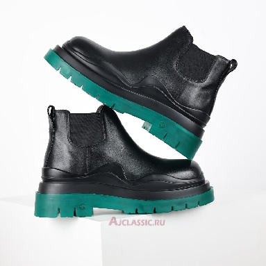Buy Bottega Veneta Tire Cropped Boot Black Grass Black 630281VBS501025 Quality Reps Replicas Shoes