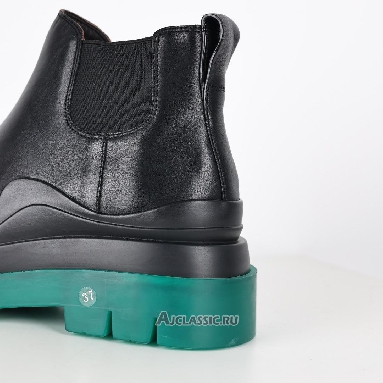 Buy Bottega Veneta Tire Cropped Boot Black Grass Black 630281VBS501025 Quality Reps Replicas Shoes