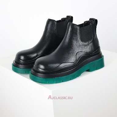 Buy Bottega Veneta Tire Cropped Boot Black Grass Black 630281VBS501025 Quality Reps Replicas Shoes