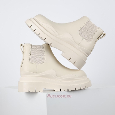 Buy Bottega Veneta Tire Chelsea Boots Sea Salt Beige 630281VBS509086 Quality Reps Replicas Shoes