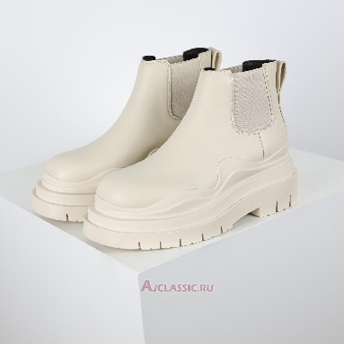 Buy Bottega Veneta Tire Chelsea Boots Sea Salt Beige 630281VBS509086 Quality Reps Replicas Shoes