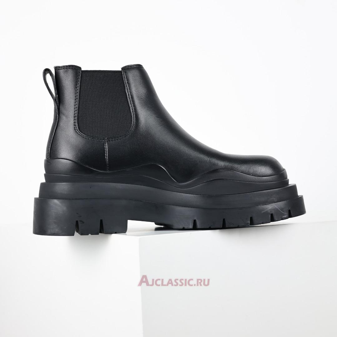 New Bottega Veneta Tire Cropped Boot "Black" 630281VBS501029 Shoes