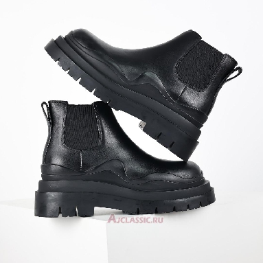 Buy Bottega Veneta Tire Cropped Boot Black Black 630281VBS501029 Quality Reps Replicas Shoes