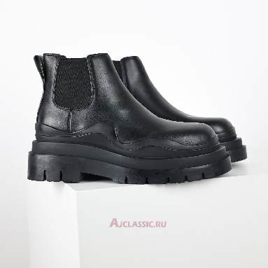 Buy Bottega Veneta Tire Cropped Boot Black Black 630281VBS501029 Quality Reps Replicas Shoes