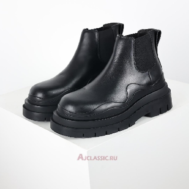 Buy Bottega Veneta Tire Cropped Boot Black Black 630281VBS501029 Quality Reps Replicas Shoes