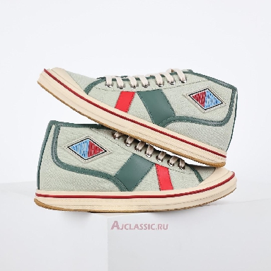 Buy Bottega Veneta Eliot Sneaker White Jade Aloe Green 827624V5JG13030 Quality Reps Replicas Shoes