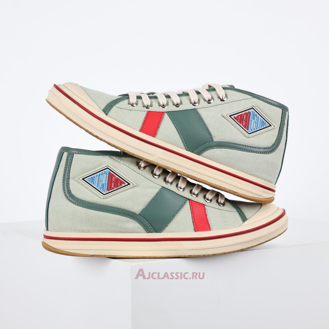 New Bottega Veneta Eliot Sneaker "White Jade Aloe" 827624V5JG13030 Shoes