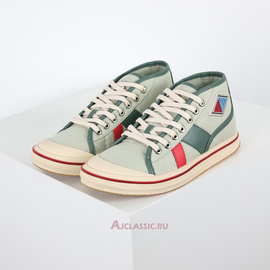 New Bottega Veneta Eliot Sneaker "White Jade Aloe" 827624V5JG13030 Shoes