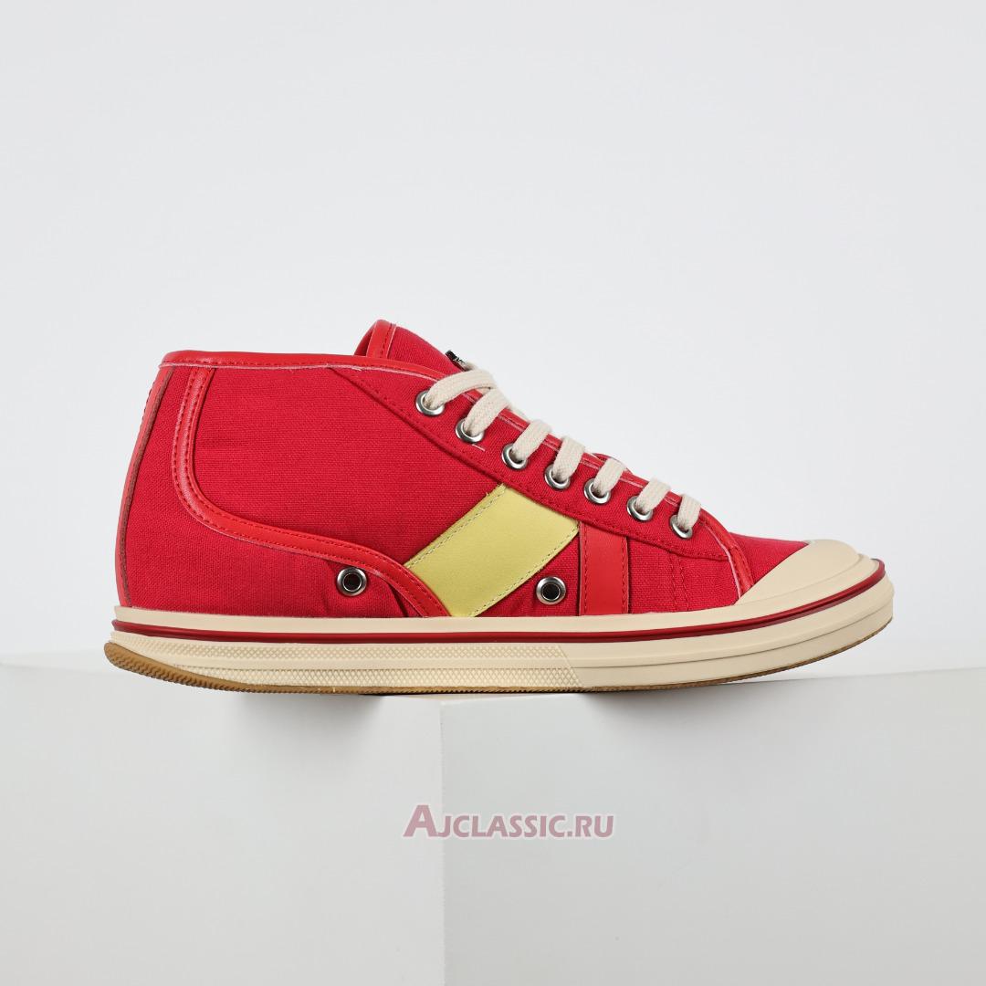 New Bottega Veneta Eliot Sneaker "Scarlet Tomato" 827556V5JG16523 Shoes