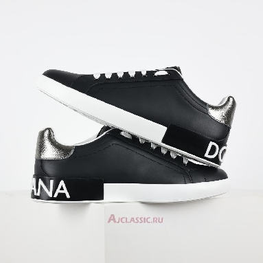 Buy Dolce & Gabbana Calfskin Nappa Portofino Black Silver Black CS2216AH5278B979 Quality Reps Replicas Shoes