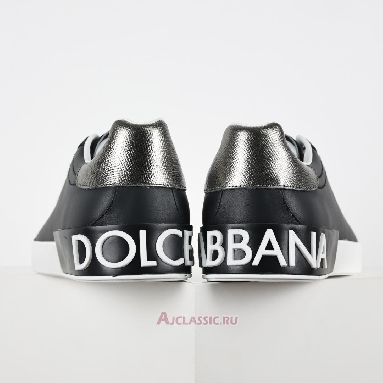 Buy Dolce & Gabbana Calfskin Nappa Portofino Black Silver Black CS2216AH5278B979 Quality Reps Replicas Shoes