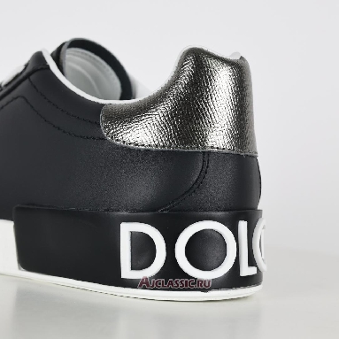 Buy Dolce & Gabbana Calfskin Nappa Portofino Black Silver Black CS2216AH5278B979 Quality Reps Replicas Shoes