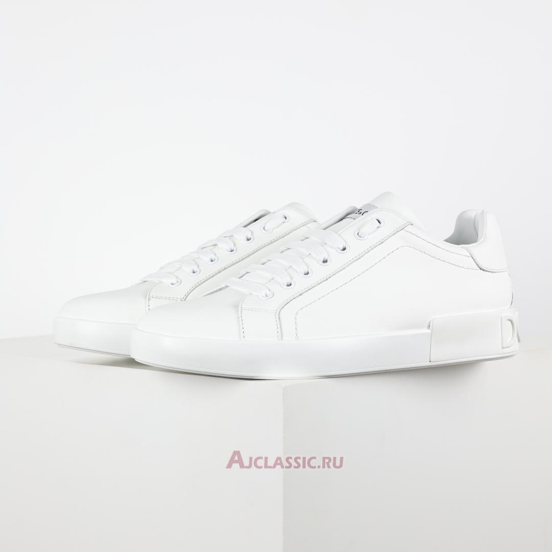 New Dolce & Gabbana Calfskin Portofino "White" CS1772A106580001 Shoes