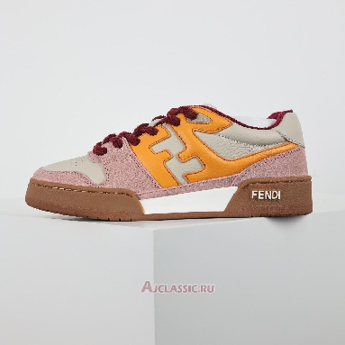 Buy Fendi Match Low Top Pink Yellow Pink 8E8252AI1NF1H1C Quality Reps Replicas Shoes