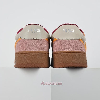 Buy Fendi Match Low Top Pink Yellow Pink 8E8252AI1NF1H1C Quality Reps Replicas Shoes