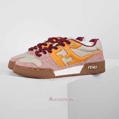 Buy Fendi Match Low Top Pink Yellow Pink 8E8252AI1NF1H1C Quality Reps Replicas Shoes
