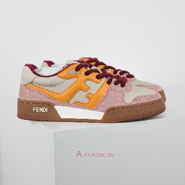 Buy Fendi Match Low Top Pink Yellow Pink 8E8252AI1NF1H1C Quality Reps Replicas Shoes