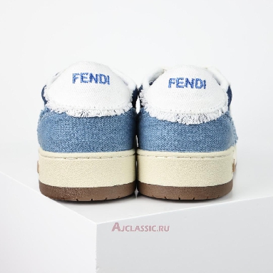 Buy Fendi Match Low Top Blue Denim Blue 7E1495AMF1F1JID Quality Reps Replicas Shoes