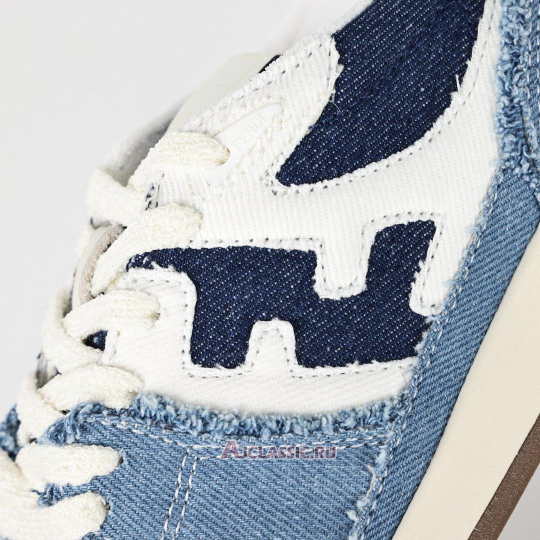 New Fendi Match Low Top "Blue Denim" 7E1495AMF1F1JID Shoes
