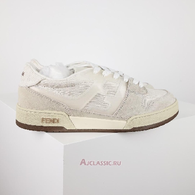Buy Fendi Match Low Top White Ivory Dove Grey White 7E1688AQ6IF1NJ3 Quality Reps Replicas Shoes