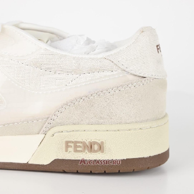 Buy Fendi Match Low Top White Ivory Dove Grey White 7E1688AQ6IF1NJ3 Quality Reps Replicas Shoes