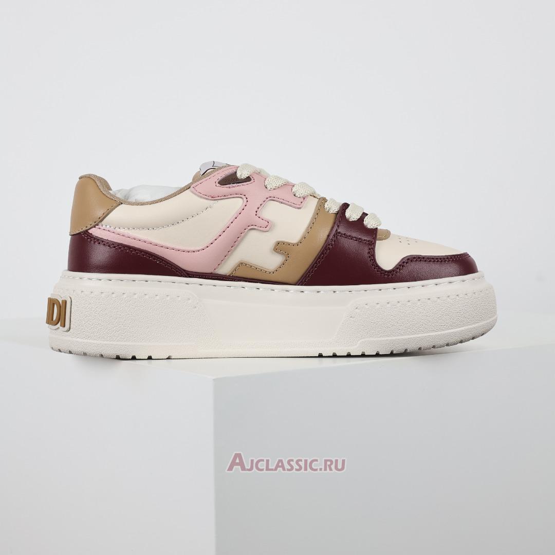 New Fendi Match "Chinese Valentines Day" Limited Edition Platform Low-Tops 8E8593AOMNF1QJ6 Shoes