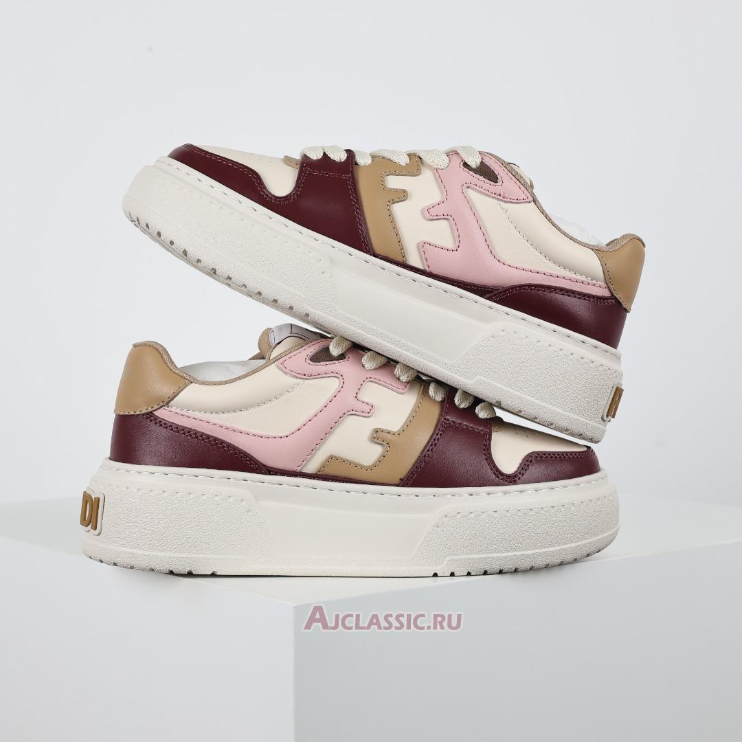 New Fendi Match "Chinese Valentines Day" Limited Edition Platform Low-Tops 8E8593AOMNF1QJ6 Shoes