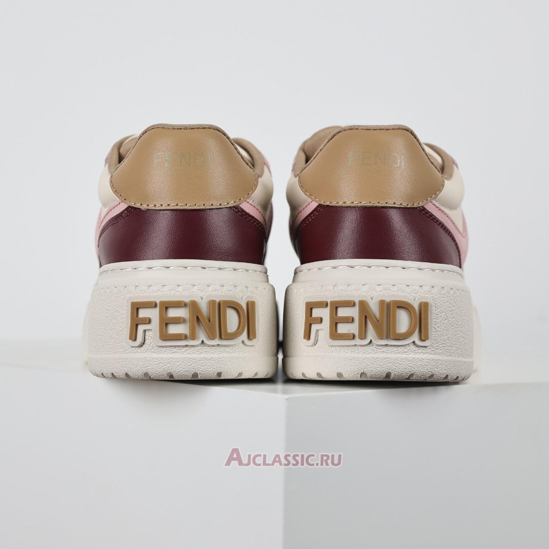 New Fendi Match "Chinese Valentines Day" Limited Edition Platform Low-Tops 8E8593AOMNF1QJ6 Shoes